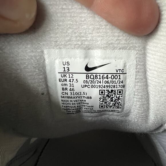 Nike Air Span II 2 SE Atmosphere Grey Running Shoes Sneakers Men's Sizes 13 - Picture 7 of 16